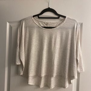 Aritzia ~ Wilfred crop top with short sleeves